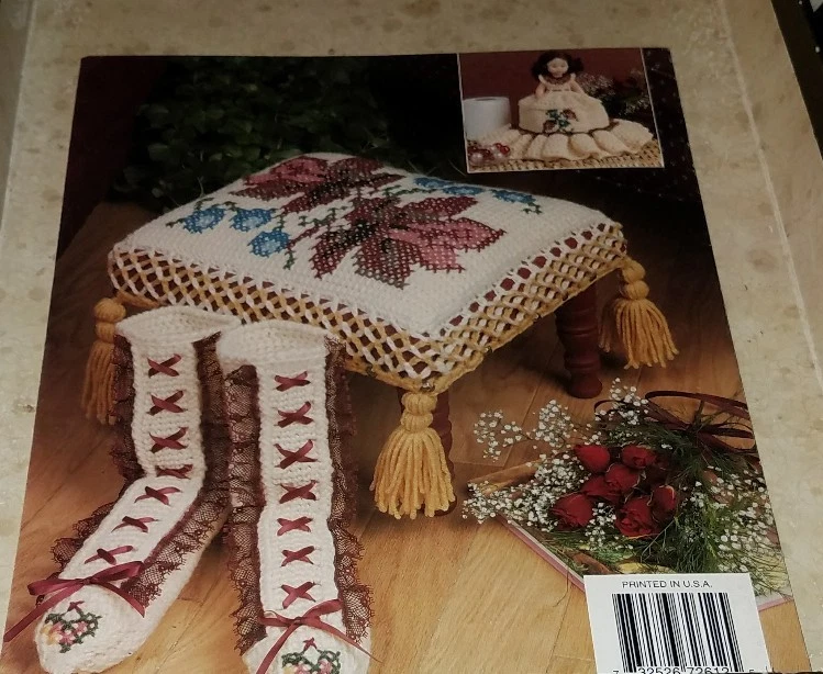 AX1 ANNIE'S ATTIC 2000, JUEGO BOUDOUR CROCHET M'LADY'S - 6 DISEÑOS Foto 2 de 2