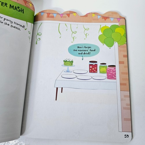 Boys Activity Books Yuck! Gross! Activities Wipe Off Travel Fun Puzzles - Picture 14 of 24