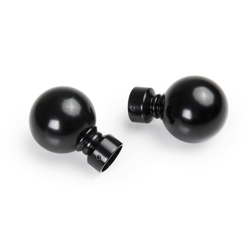 Extendable Metal Curtain Pole Chrome 28mm Includes Finals Rings OR Holdbacks Uk - Picture 53 of 54