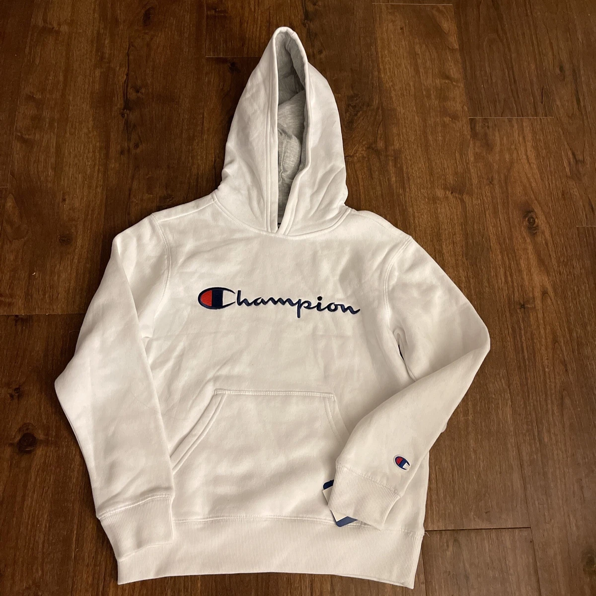 Champion Boys' Embroidered Signature Hoodie