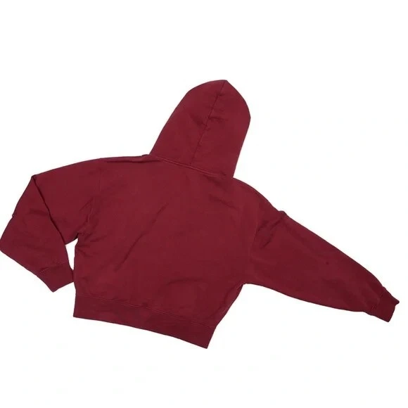 Felpa con cappuccio Kenzo lunghezza corta. Logo Tiger ricamato.