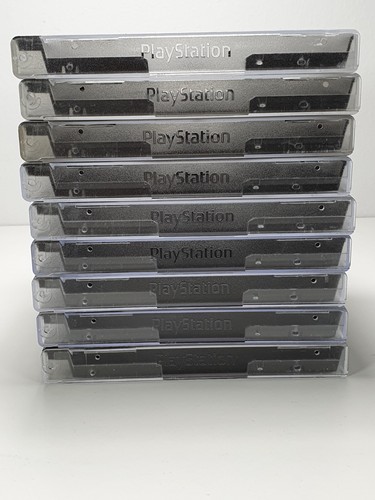 Ps1 Original Ersatzhüllen Holo Logo Sony Playstation 1 Leerhülle Case - Bild 4 von 7