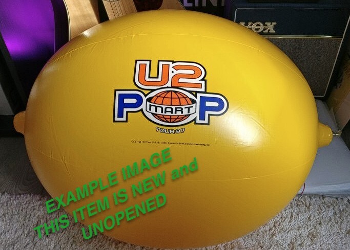 U2 POP MART ツアー　1997年　レモンバルーン 1997 U2 POP MART Concert Inflatable Lemon BONO EDGE ADAM