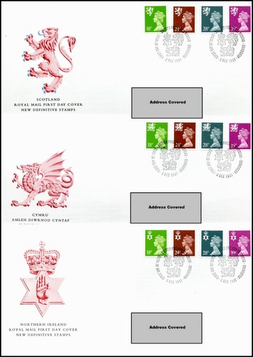 Definitive 1966 - 2023 Regional Primer Día Cubiertas FDC GB desde 99p - Imagen 119 de 249