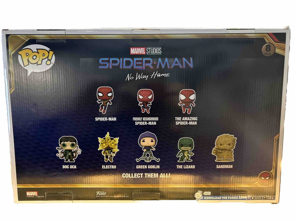 Funko Pop! Marvel: Spider-Man: No Way Home 8 pack BRAND NEW