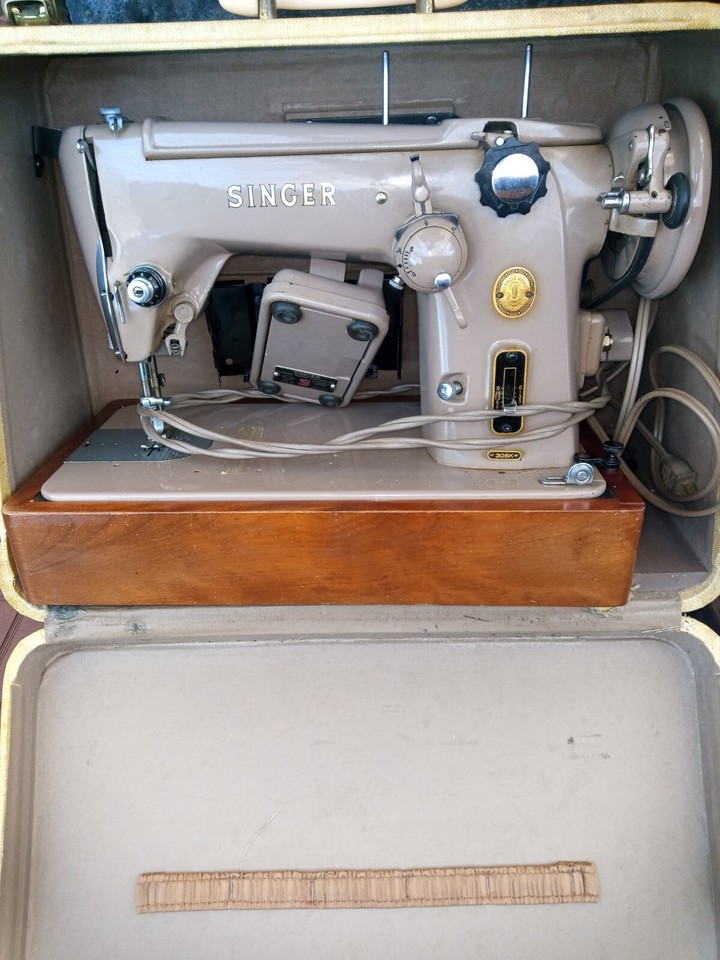 Vintage Singer 306K Sewing Machine | eBay