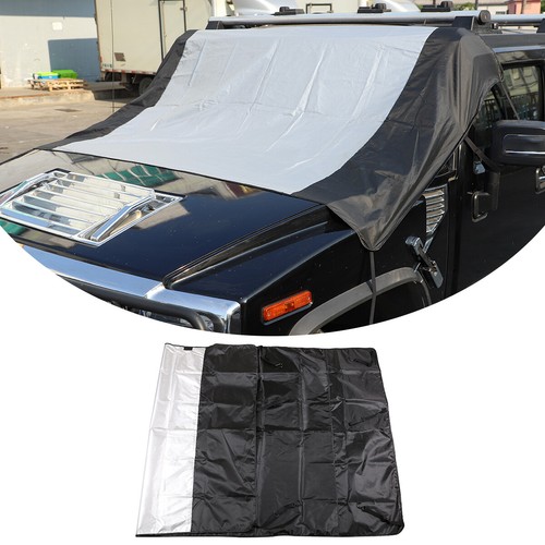 Parasol delantero para Hummer H2 2003-2009 contra nieve lluvia escarcha polvo - Imagen 2 de 12