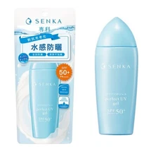 SHISEIDO SENKA Perfect UV Gel Waterproof Sunscreen SPF50+ PA++++