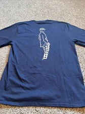 C Port and Company Golfer Long Sleeve Pocket Tee Men's Size Large New