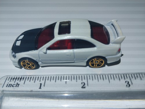 2024 Hot wheels Basic Mainline # Honda Civic Si White , Spun Loose