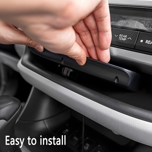 Bandeja de cargador de teléfono inalámbrico para automóvil almohadilla de carga rápida para Toyota Highlander 2015-19 - Imagen 6 de 11