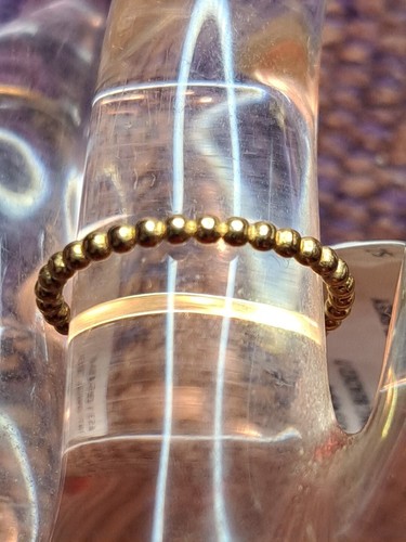 NEW Brilliance Designer Solid 10K Yellow Gold Ring Size 7 - Picture 19 of 24