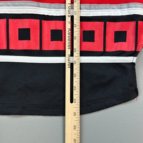 Vintage Carolina Hurricanes Jersey Youth S/M Red Reebok CCM NHL Hockey - Picture 13 of 14