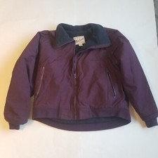 Vintage The Woolrich Womens Size MED Lined Jacket Purple