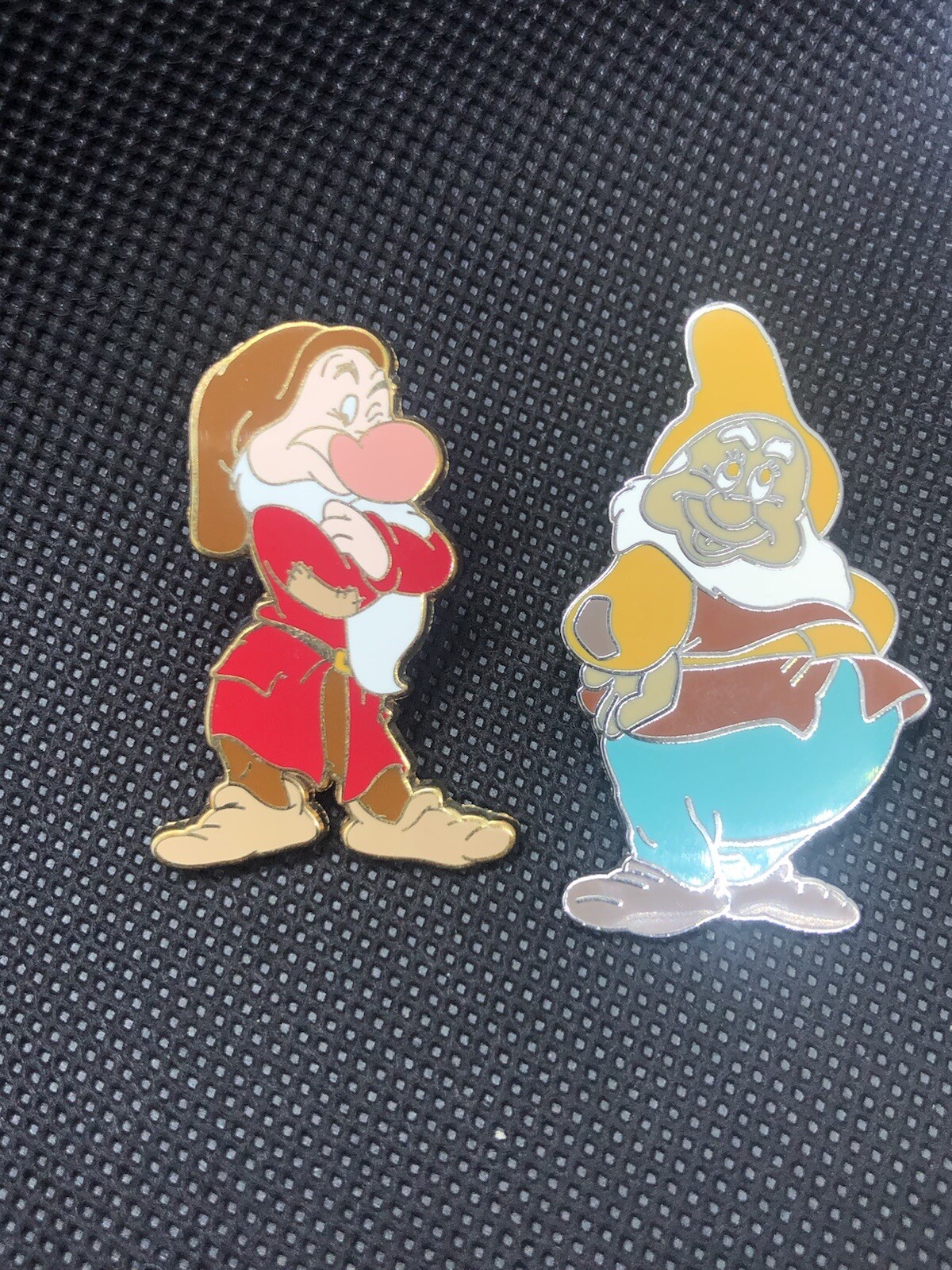 happy pin grumpy pin