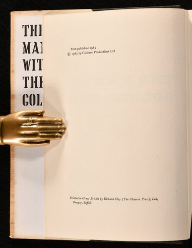 1965 The Man With The Golden Gun James Bond Ian Fleming1st Edition Dustwrapper - Picture 4 of 6