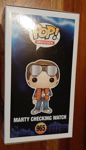 Marty Checking Watch Convention 2020 - Funko Pop - Neuf - Picture 4 of 7