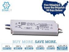 Mean Well LPV-35-12 Power Supply / LED Driver 90-264 VAC Input 36W 3A 12V Output