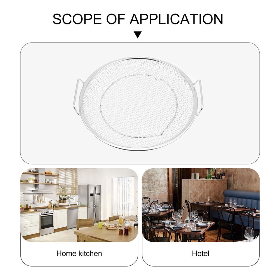Baking Rack Perforated Basket Steamer Rack Fish Fryer Strainer Basket