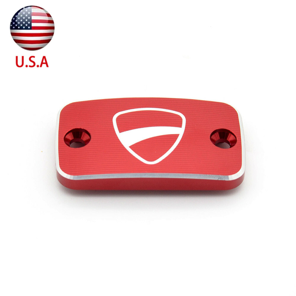 Reservoir Brake Fluid Covers Caps For Ducati Monster 600 695 696 S2R 800 795 796