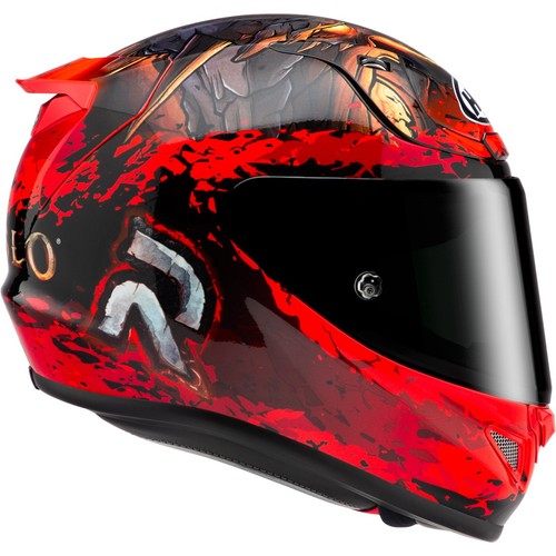 Casco de Moto S - HJC Rpha 12 diablo Blizzard MC1 - Casco Integral Incl. Pinlock - Imagen 4 de 7