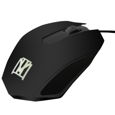 InstallerCCTV USB Wired Optical Mouse, Surface Pro Luminous Scroll Wheel