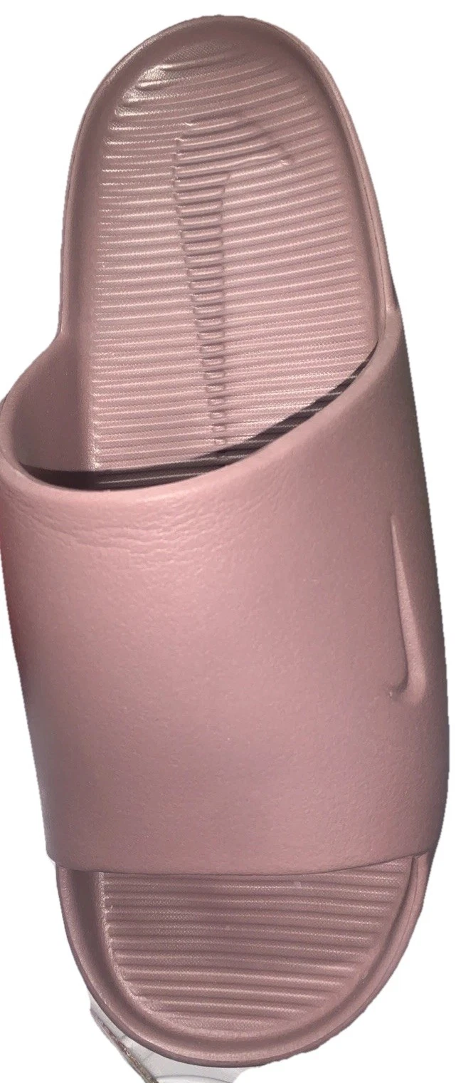 Sandali slip on donna taglia 8M Nike Calm Slide malva fumè