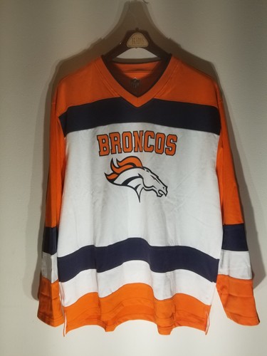Denver Broncos NFL Team Apparel Long Sleeve Sweatshirt Size 2XL NWT - Picture 5 of 13