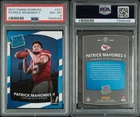 2017 PANINI DONRUSS #327 PATRICK MAHOMES II - PSA 8!! EBAY AUTHENTICATION DONE!!