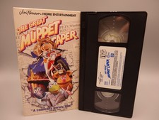 The Great Muppet Caper VHS (1993) Jim Henson Musical Comedy