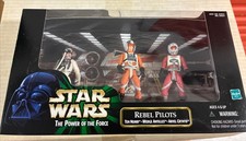 Rebel Pilots 3 Pack 1999 STAR WARS Power of the Force - NISB