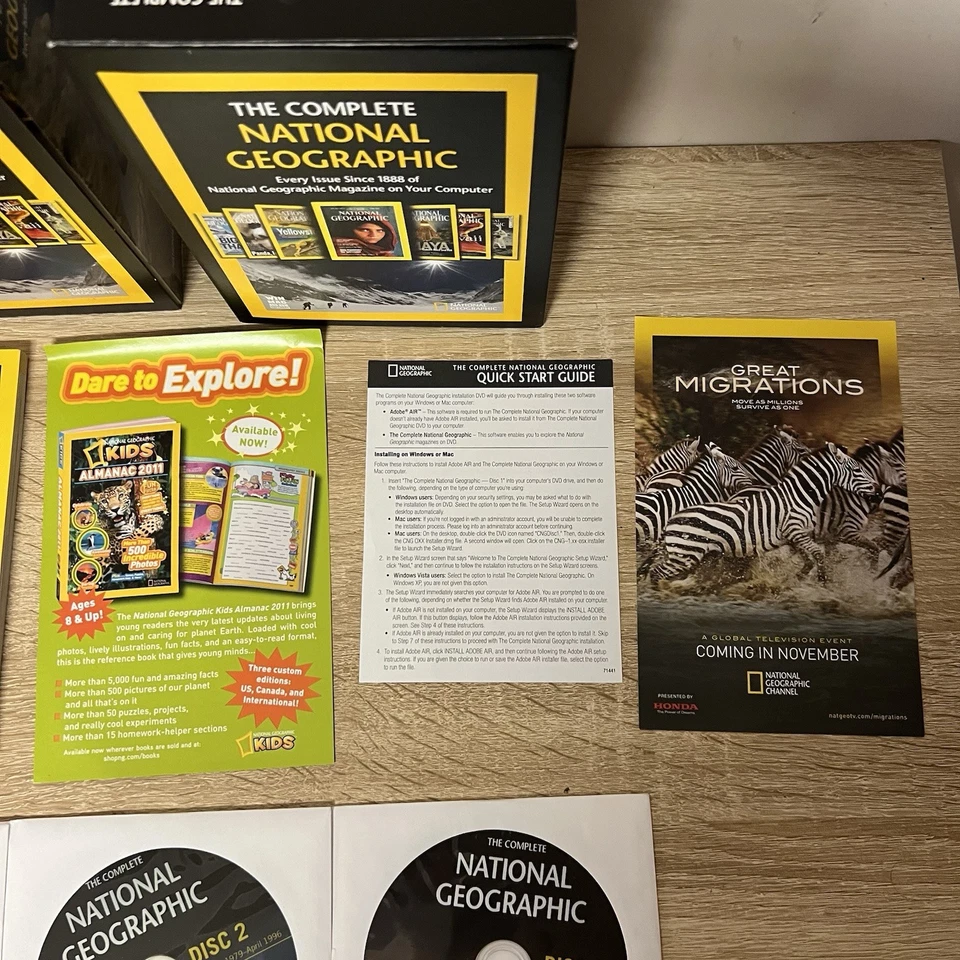 National Geographic Complete Magazine Collection on DVD Since 1888 (6-Disc) - Image 3 of 4