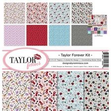 Reminisce Taylor Forever paper kit scrapbooking