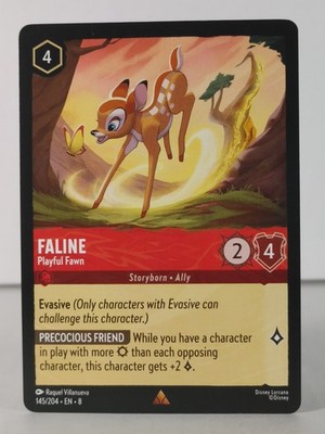 Faline - Playful Fawn - Reign of Jafar - 145/204 - Rare - A
