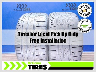 2 PIRELLI P ZERO CORSA PZC4 N0 XL 315/30R22 75% LIFE USED TIRES 2024 DOT 3153022