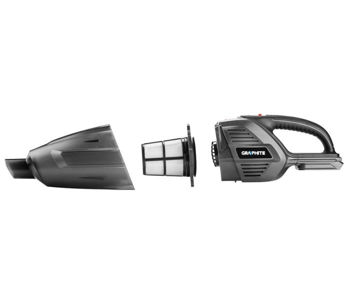 Graphite Schwarz Akku-Staubsauger 18V, 2W1 Energy+, Ohne Akku - T 58G097 - Bild 2