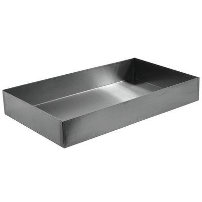 HUBERT Deli Food Pans Stainless Steel - 20'' L x 12'' W x 3'' H