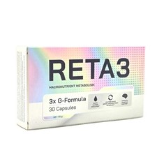 RETA3 3x G-Formula 30 Kapseln– mit Guarana, Inulin, L-Glutamin …