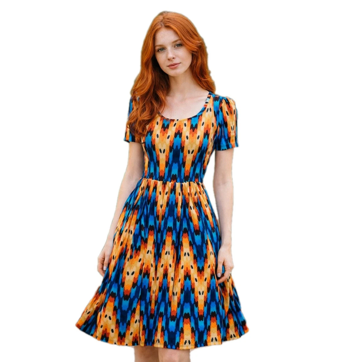 LuLaRoe Fit & Flare Dresses for Women for sale | eBay