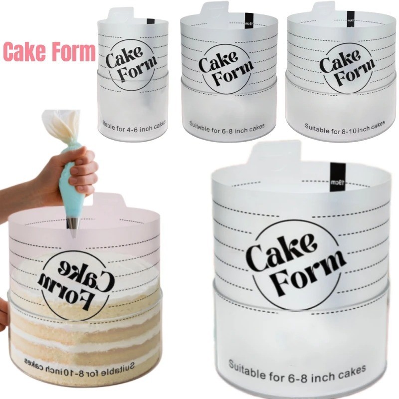 Neueste Acryl Kuchenform, Runde Mousse Kuchenform Verstellbar Kuchen Ring Bäckerei