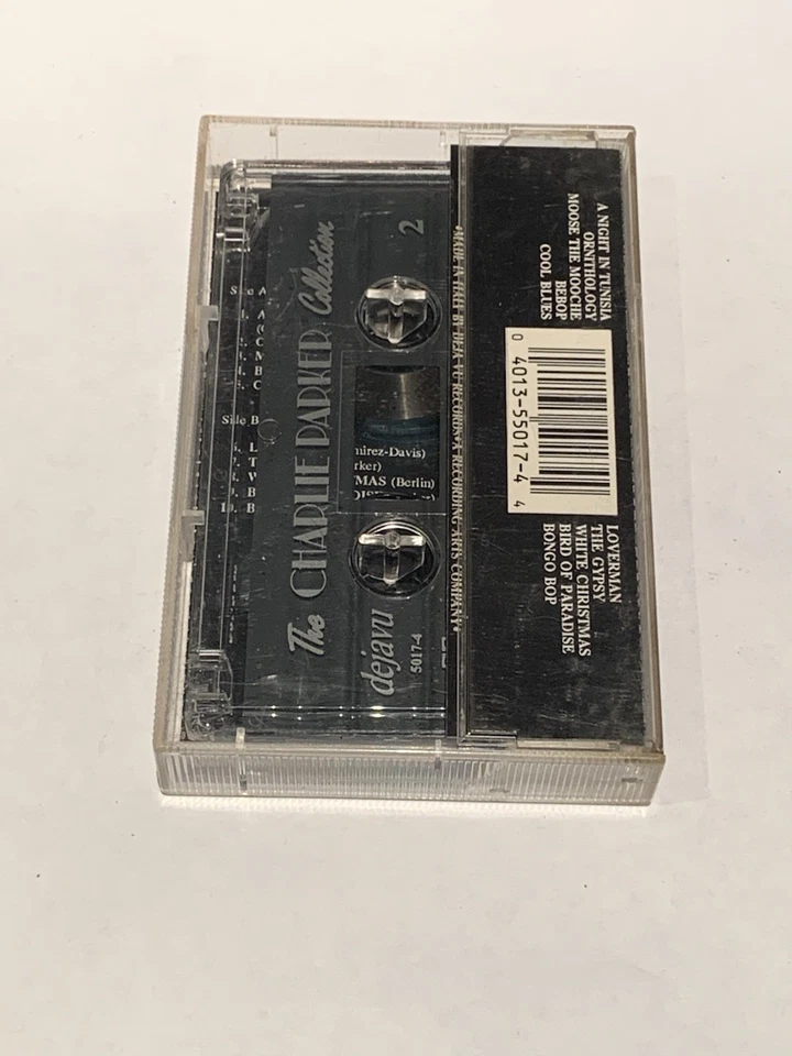 Charlie Parker Collection , The Golden Greats Cassette vintage jazz blue r&b - Image 2 of 3
