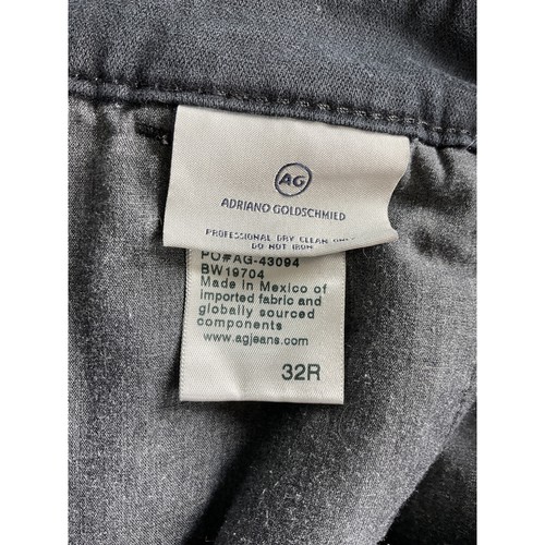 AG Adriano Goldschmied Womens The Caden in Leatherette Chino Pants Size 32 - Picture 11 of 11