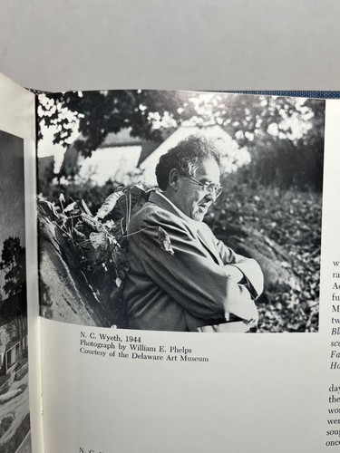 1972 N C WYETH Gesammelte Gemälde Illustrationen Wandbilder Allen SIGNIERT Kunstgeschichte - Bild 9 von 9