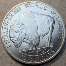 Cook Islands 50 Dollars asw 0.5769oz Matte mintage 600