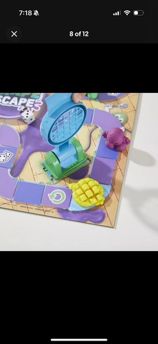 Grape Escape Board Game for Kids Ages 5 & Up, Fun Family Game - Playdoh Included - Picture 15 of 17