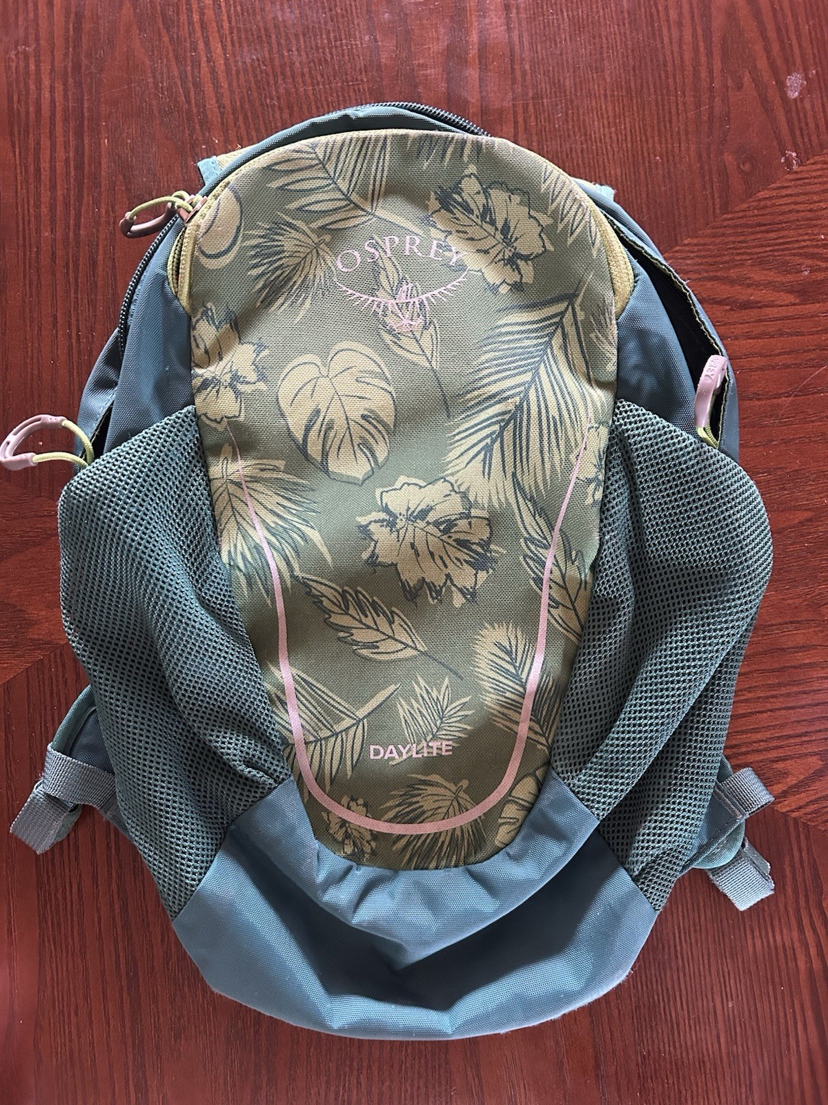 Osprey Daylite Kids Leafy Floral Green Backpack Adjustable S