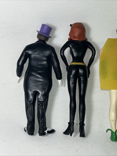 4-NJ Croce DC Comics Batman & Robin•Penguin Classic Bendable Action Figures 5-6" - Bild 6 von 11
