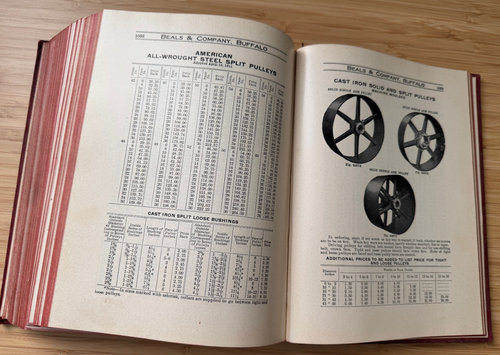 Beals & Co. Hardware Catalog 1913 Buffalo Tools Carriage Railroad Steel Autos - Imagen 16 de 17