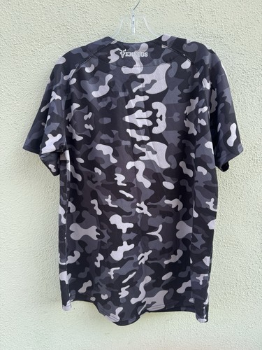 Rare Mexican Baseball Jersey El Siglo Oficial Venados De Mazatlán Mens Camo M - Picture 3 of 8