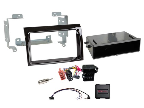 Satz 2-DIN Mit Klavier Tasche Citroen/Fiat/Opel/Peugeot Swc - Bild 1 von 1